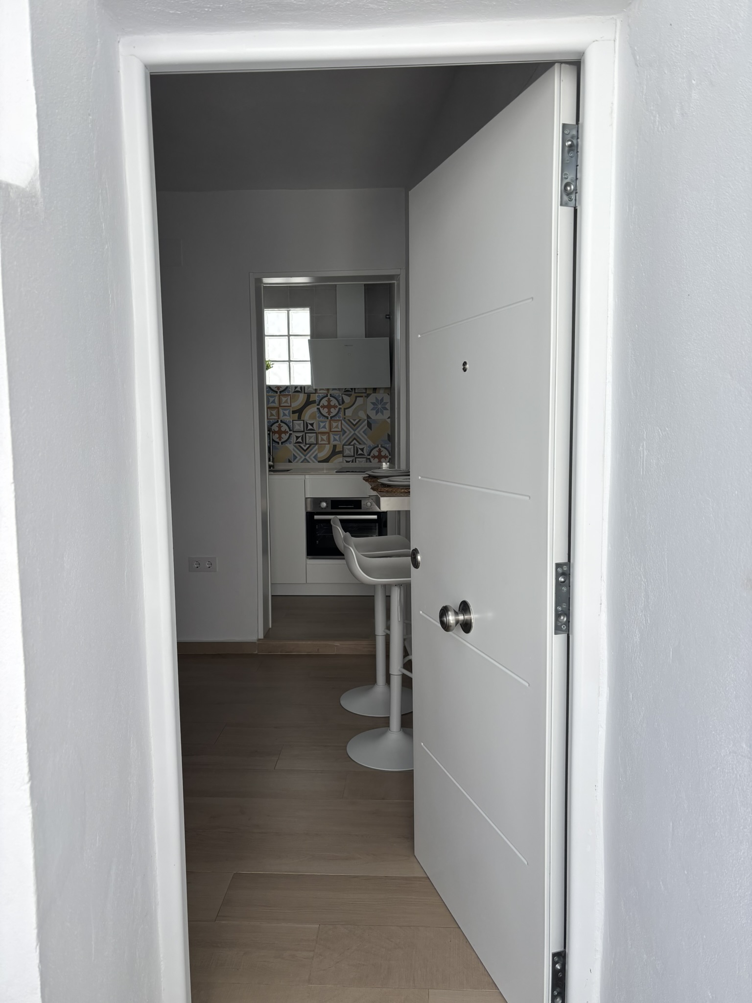 Interior y espacios del Loft la Abuela en Vejer