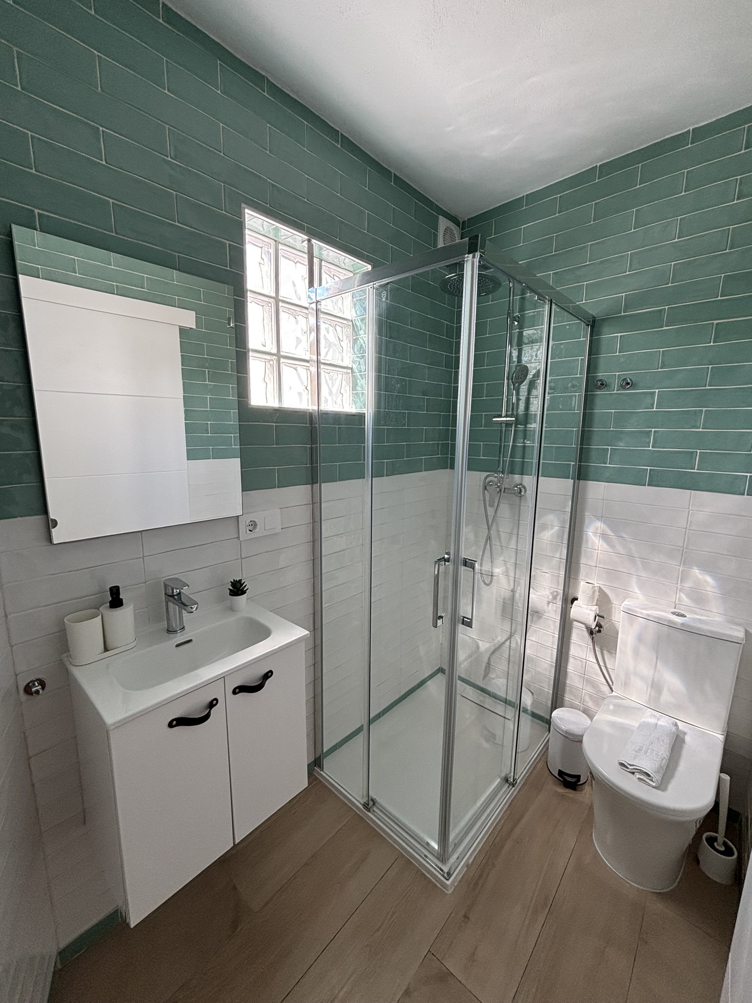 Interior y espacios del Loft la Abuela en Vejer